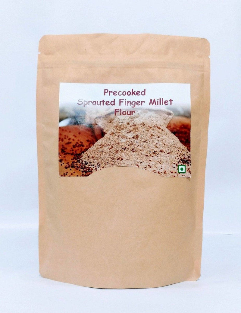 Buy Sprouted Finger millet or Ragi 750 g | Shop Verified Sustainable Ready to Eat & Cook on Brown Living™