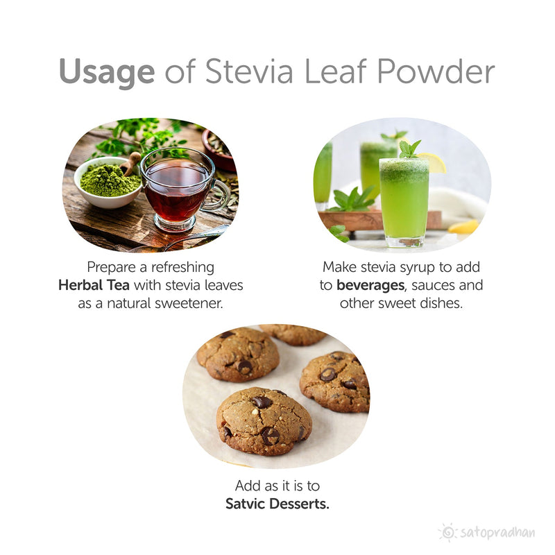 Stevia Leaf Powder - 100g | Verified Sustainable World Gourmet Food on Brown Living™