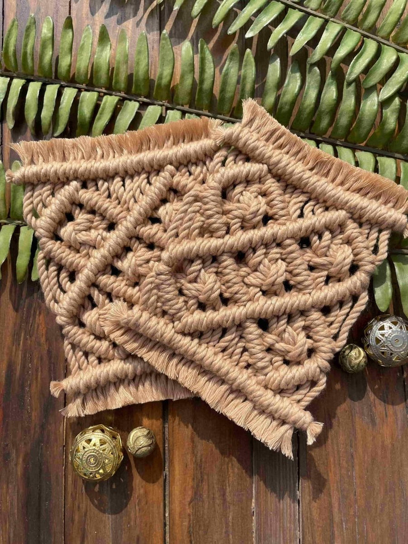 Buy Table Mat Napkin Ring & Coaster set of 1 | Shop Verified Sustainable Table Decor on Brown Living™