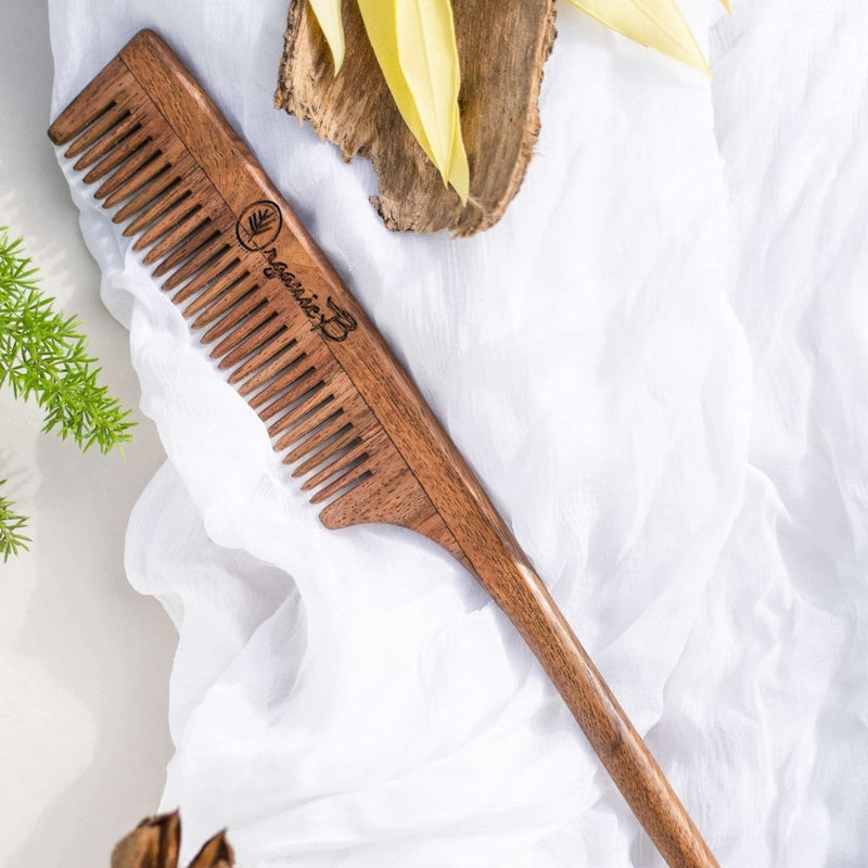 Buy Tail Rosewood/Sheesham Comb | Shop Verified Sustainable Hair Comb on Brown Living™