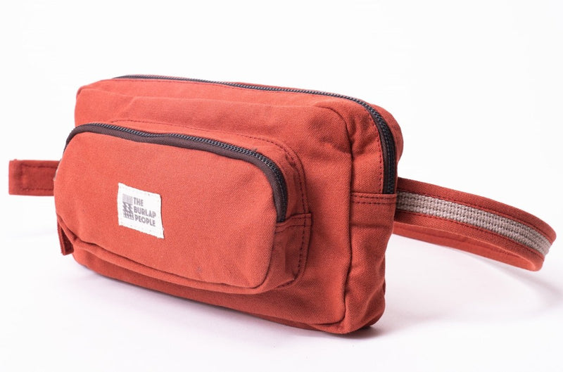 Buy The Travel Light Pack in Tomato Red | Shop Verified Sustainable Fanny Packs on Brown Living™