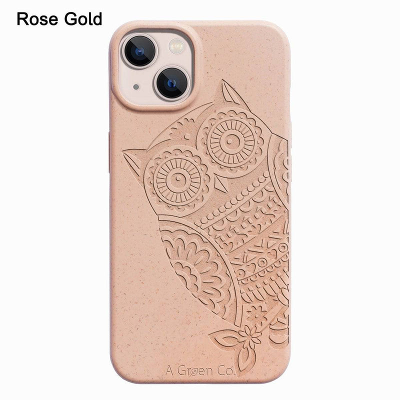 Buy The Wise Owl- Biodegradable Eco-Friendly Mobile Cover /Phone | Shop Verified Sustainable Tech Accessories on Brown Living™