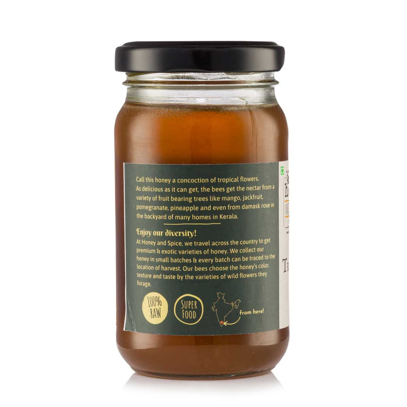 Tropical Blossom Honey | Made In Small Batches | Verified Sustainable Honey & Syrups on Brown Living™