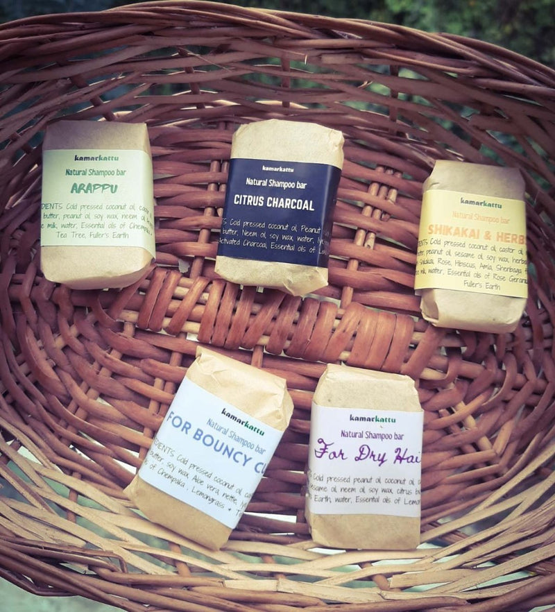 Buy Try Em All - Shampoo Bar Pack | Shop Verified Sustainable Hair Shampoo Bar on Brown Living™