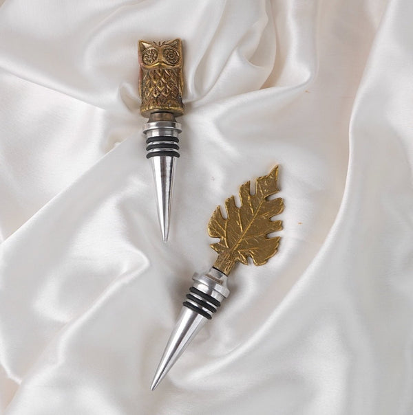 Buy Ullook Wine Stopper - Made in Solid Brass | Shop Verified Sustainable Gift on Brown Living™