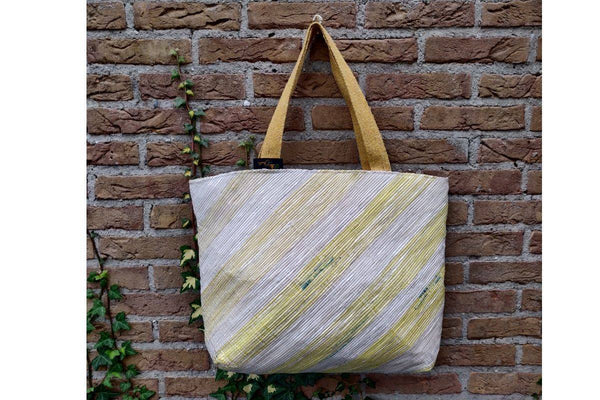 Buy Upcycled Handwoven Beach Bag | Shop Verified Sustainable Womens Handbag on Brown Living™