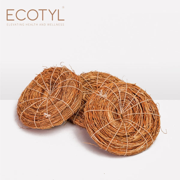 Buy Vetiver Scrubber | Natural Body Loofah | Set of 3 | Shop Verified Sustainable Bath Accessories on Brown Living™