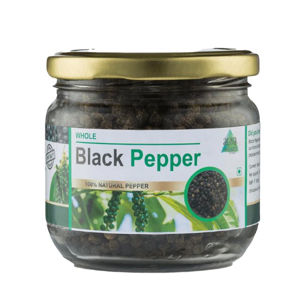 Whole Black Pepper- 100G | Verified Sustainable Seasonings & Spices on Brown Living™