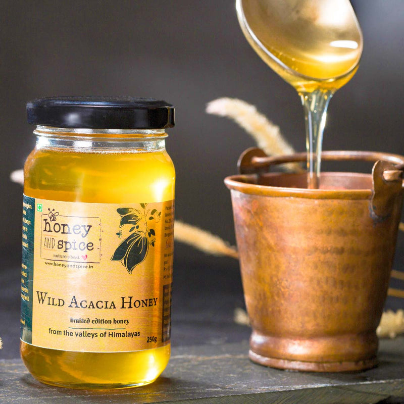 Wild Acacia Honey | Made In Small Batches | Verified Sustainable Honey & Syrups on Brown Living™