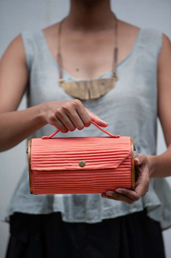 Buy Wild Thunder Round Clutch | Shop Verified Sustainable Womens Bag on Brown Living™