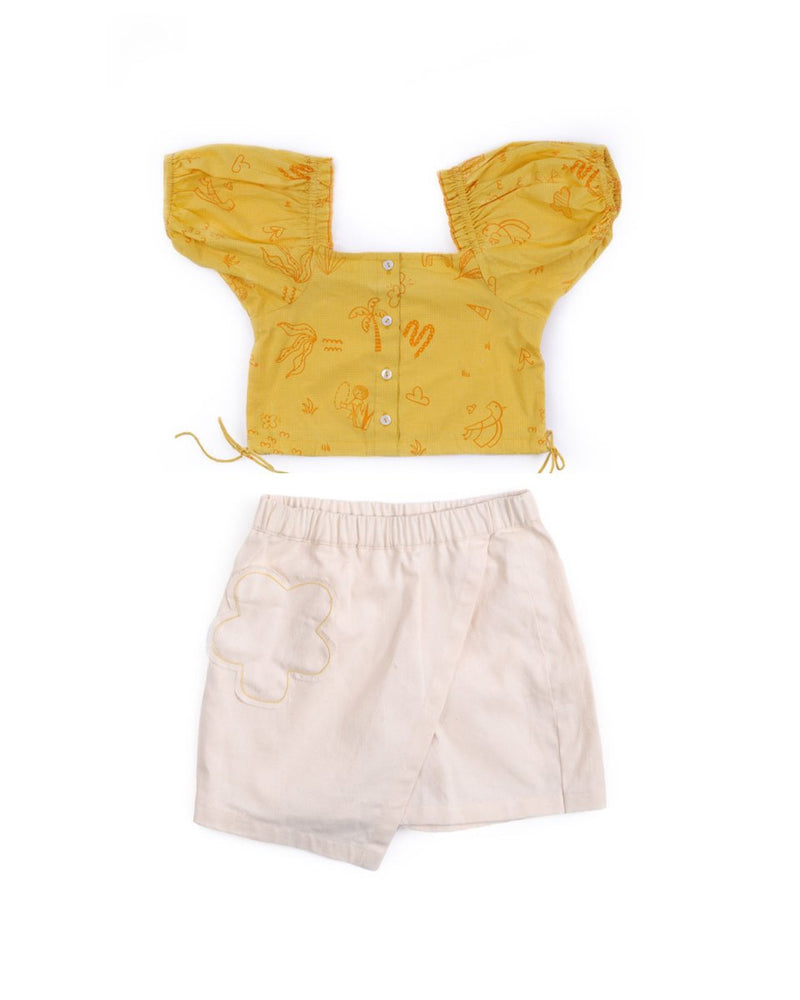 Buy Wonder Wander Co-ord Set | Shop Verified Sustainable Kids Daywear Sets on Brown Living™