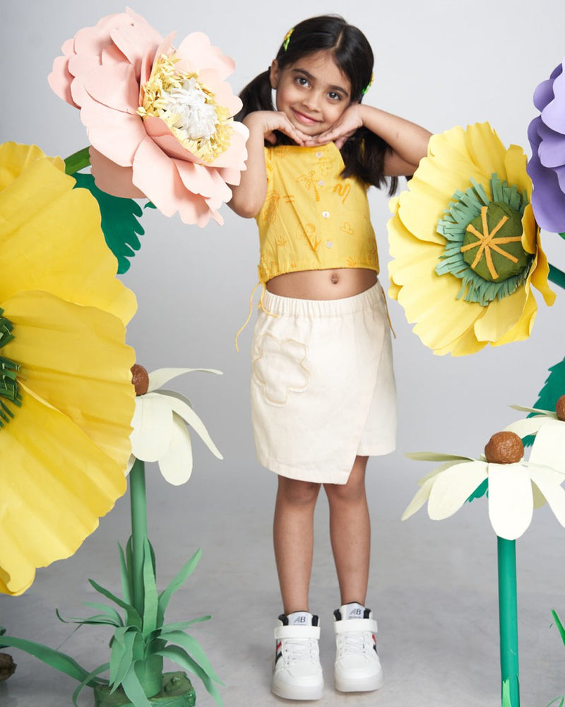 Buy Wonder Wander Co-ord Set | Shop Verified Sustainable Kids Daywear Sets on Brown Living™