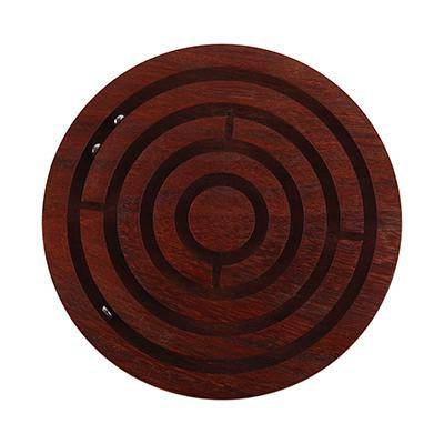 Buy Wooden Labyrinth Ball-in-a-Maze Puzzle Pedagogical Board Game | Shop Verified Sustainable Learning & Educational Toys on Brown Living™