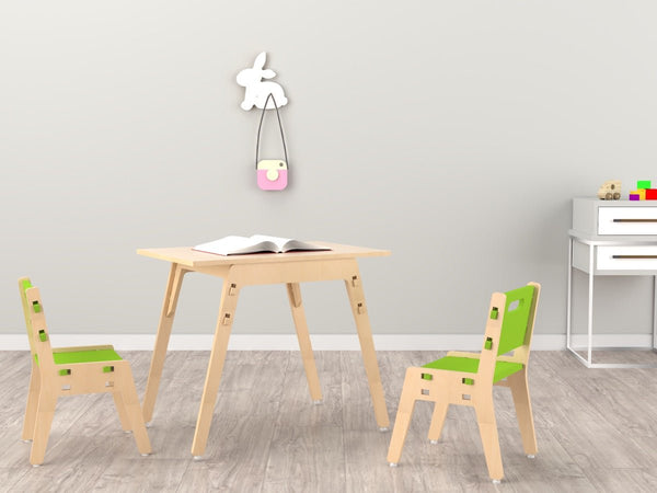 Buy Wooden Table & Chair Package | Shop Verified Sustainable Decor & Artefacts on Brown Living™