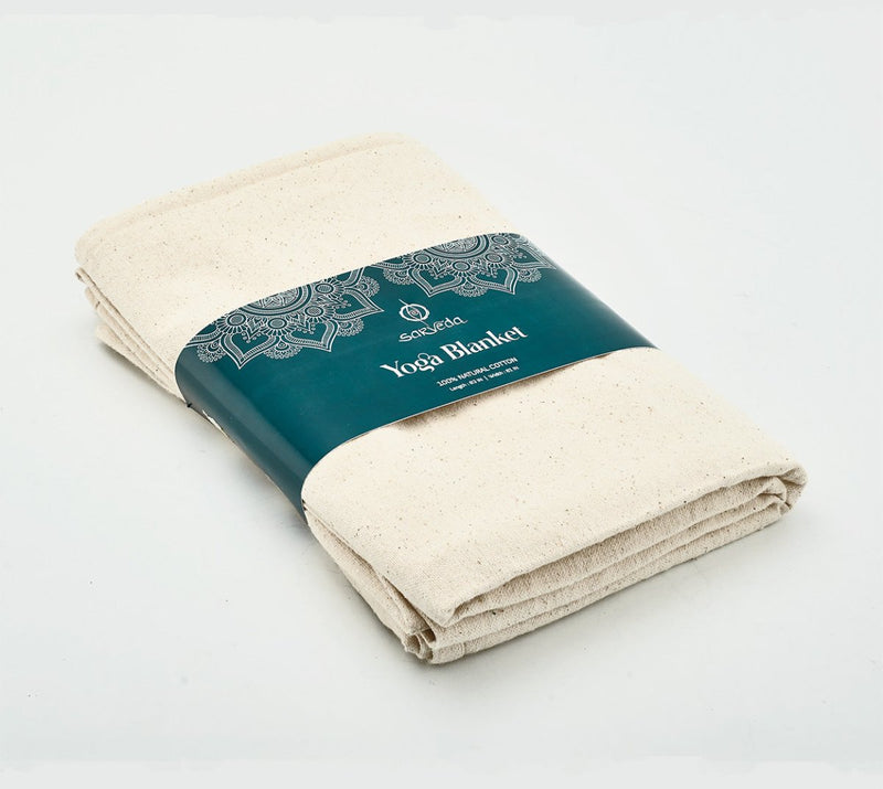 Buy Yoga Blanket Made from Organic Cotton | Shop Verified Sustainable Yoga Mat on Brown Living™